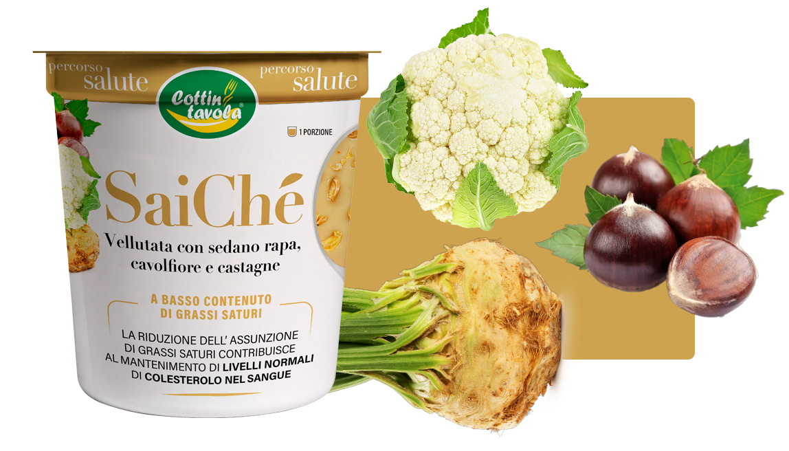 SaiChé: discover the benefits of Celeriac, Cauliflower and Chestnuts!