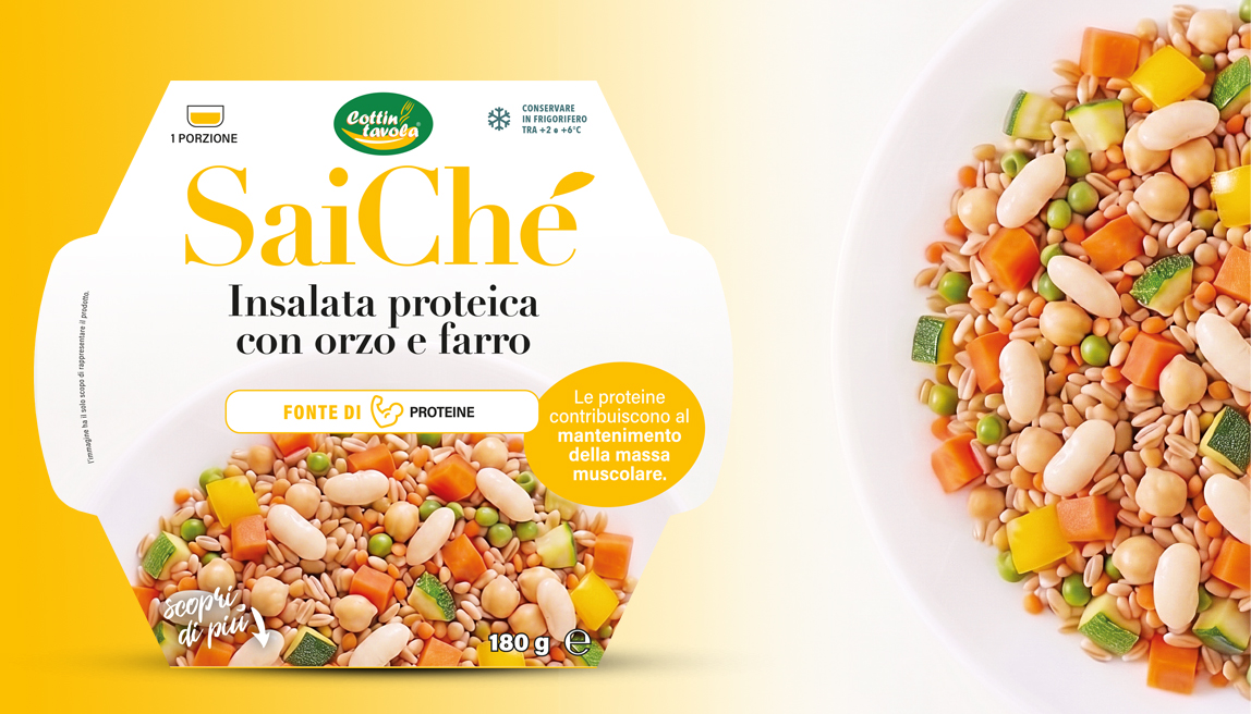 SaiChé: scopri i benefici dell’insalata proteica con Orzo e Farro!