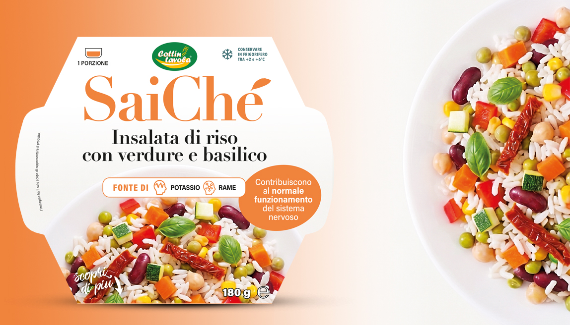 SaiChé: scopri i benefici dell’insalata di riso con Verdure e Basilico!